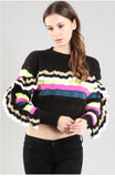 Striped, colorful, vintage, sweater 