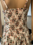 Sza flower mini dress