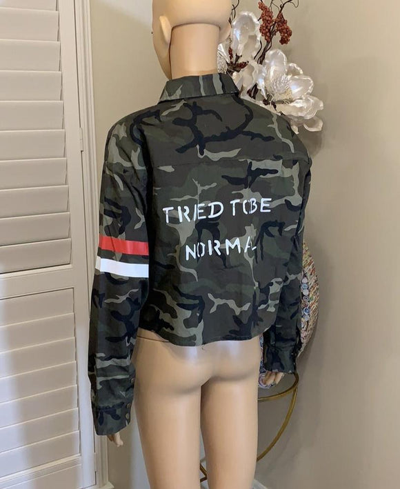“Tried to Be Normal” jacket